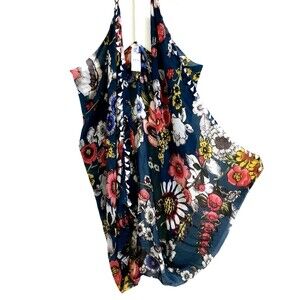 POOL TO PARTY SUBTLE LUXURY OSFM Swim Cover Up Floral One Size Swimwear